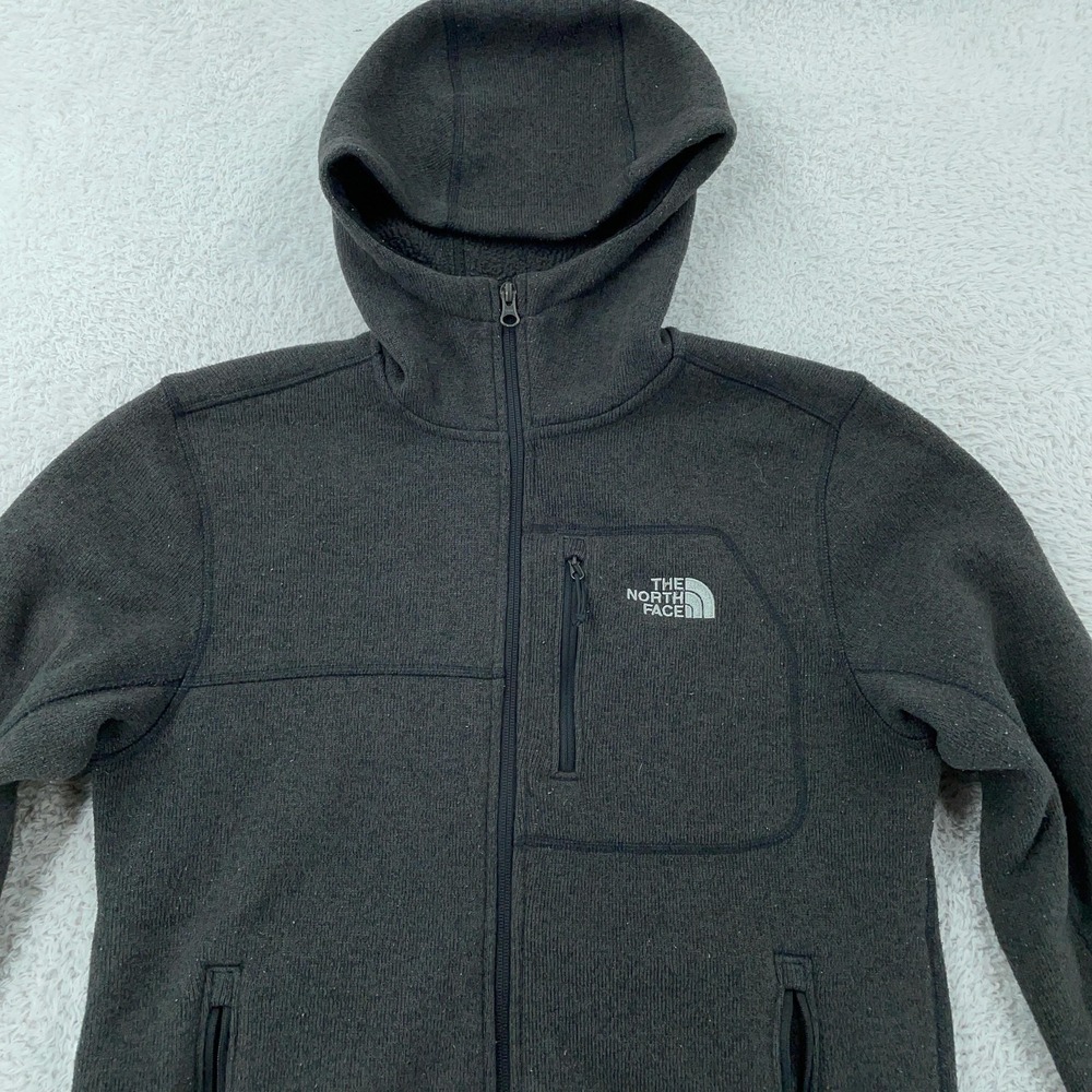 The North Face Jacket Mens Small Gordon Lyons Full Zip Hooded Fleece NF0A305J